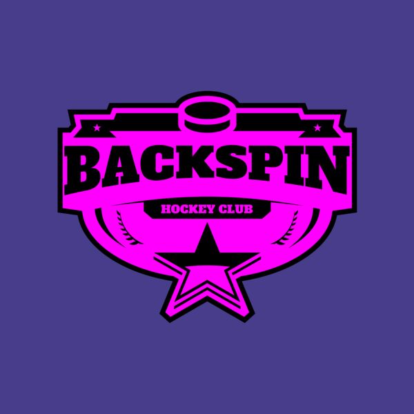 Backspin Hockey Club logo template Thumbnail